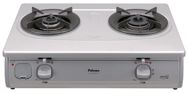 パロマ　PALOMA 二口コンロ　グリル付き　LPガス用 パロマ Paloma LPガス用 2口 ガスコンロ PKS-410B 魚グリル付 - メルカリ
